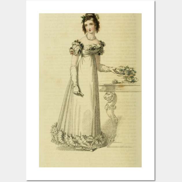 Old English Fashion - VIntage 55 Wall Art by LisaLiza